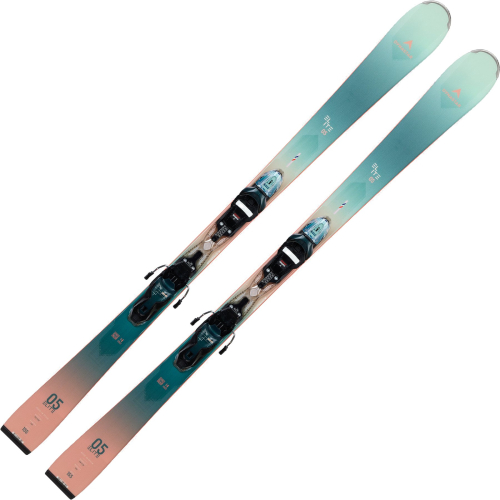 DYNASTAR Elite 5 – fehlerverzeihender Damen-Carvingski mit leichtem Flex, einfacher Steuerung und komfortabler Performance für Einsteigerinnen auf der Piste