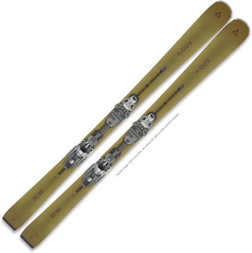 FISCHER The Curv GT 85 25/26 – vielseitiger Performance-Ski mit 85 mm Mittelbreite, kraftvoller Konstruktion und stabiler Fahrweise für Piste und gemischtes Terrain