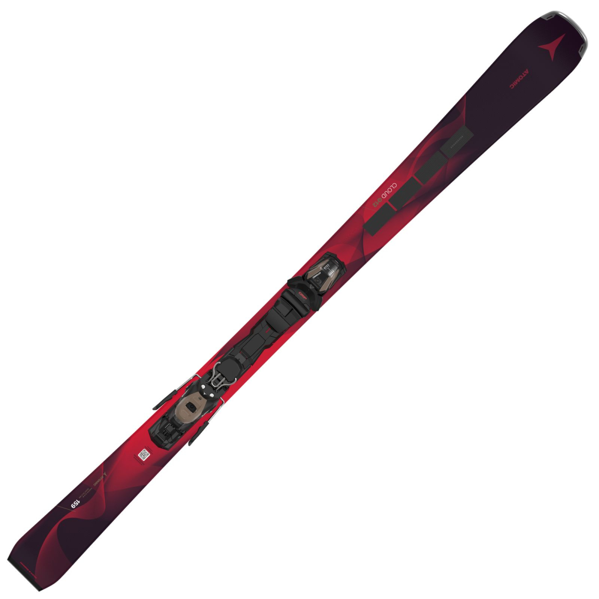 ATOMIC Cloud Q12 Revoshock C 25/26 – vielseitiger Damen-All-Mountain-Ski mit Revoshock-Dämpfung, stabilem Aufbau und präzisem Fahrverhalten für alle Pistenverhältnisse
