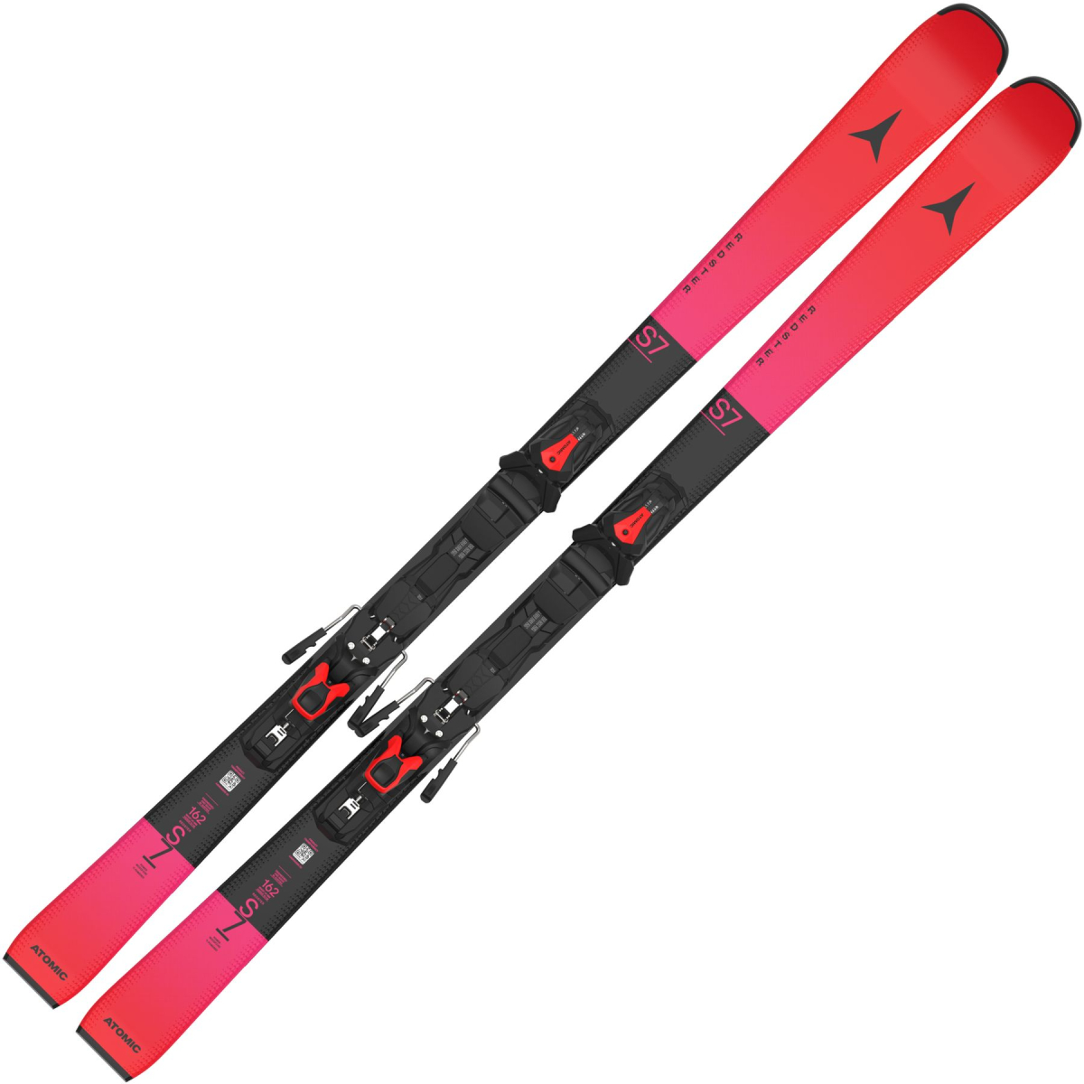 ATOMIC Redster S7 25/26 – agiler Slalom-Carver für enge Radien, direkte Schwungeinleitung und präzises Fahrverhalten auf harter Piste