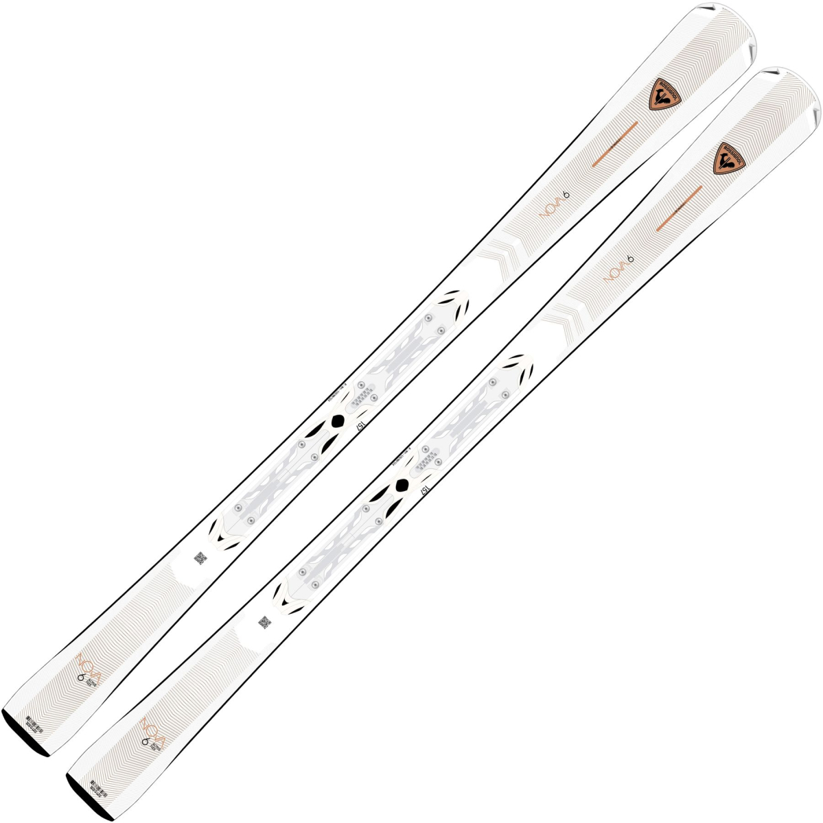 ROSSIGNOL Nova 6 25/26 – drehfreudiger Damen-Carving-Ski mit leichtem Aufbau, stabiler Spurtreue und gut kontrollierbarem Fahrverhalten für entspannte Pistentage