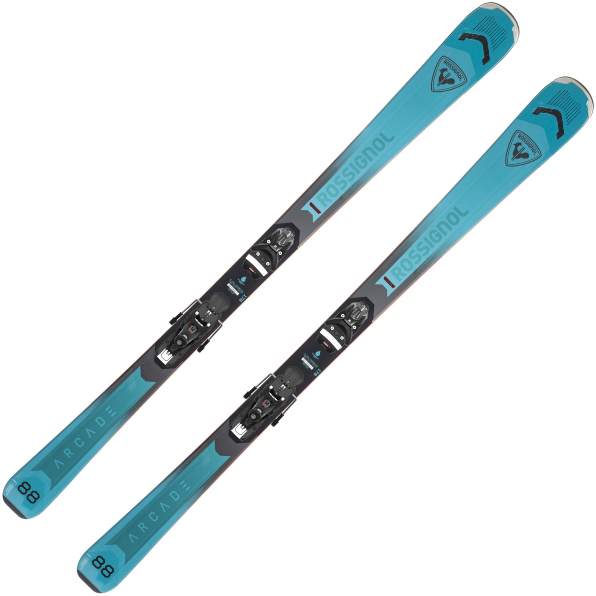 ROSSIGNOL Arcade 88 25/26 – agiler All-Mountain-Ski mit 88 mm Mittelbreite, spielerischem Flex und direkter Steuerung für kreative Fahrer auf und neben der Piste