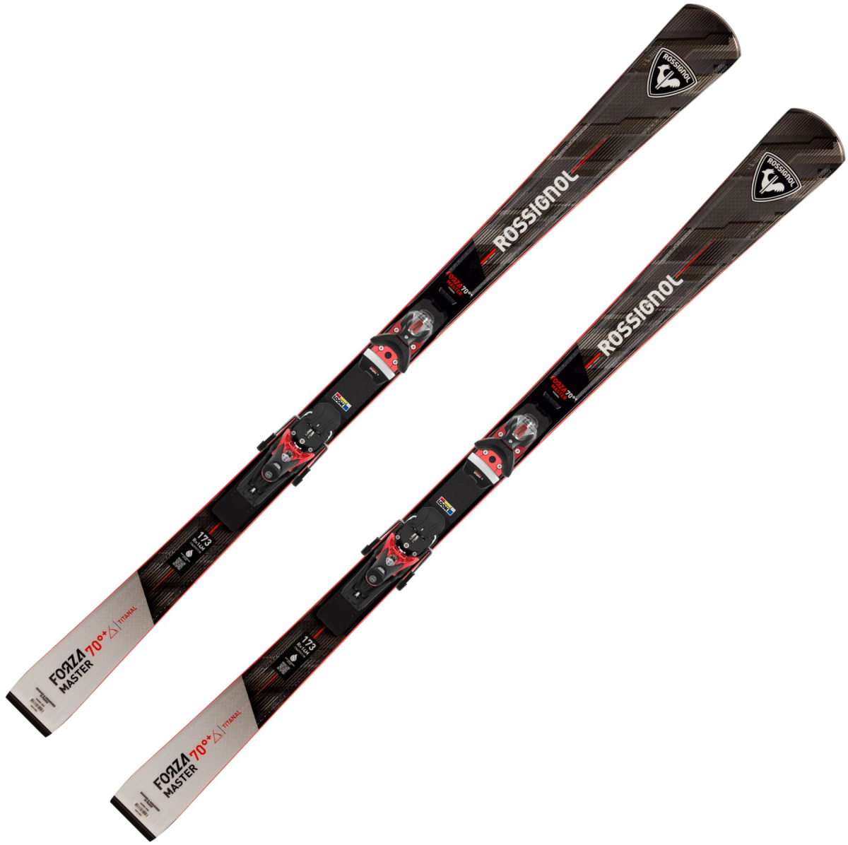 ROSSIGNOL Forza 70 V-TI Master 25/26 – aggressiver Carving-Ski mit Titanal-Verstärkung, maximalem Kantengriff und explosiver Performance für sportliche Pistenfahrer