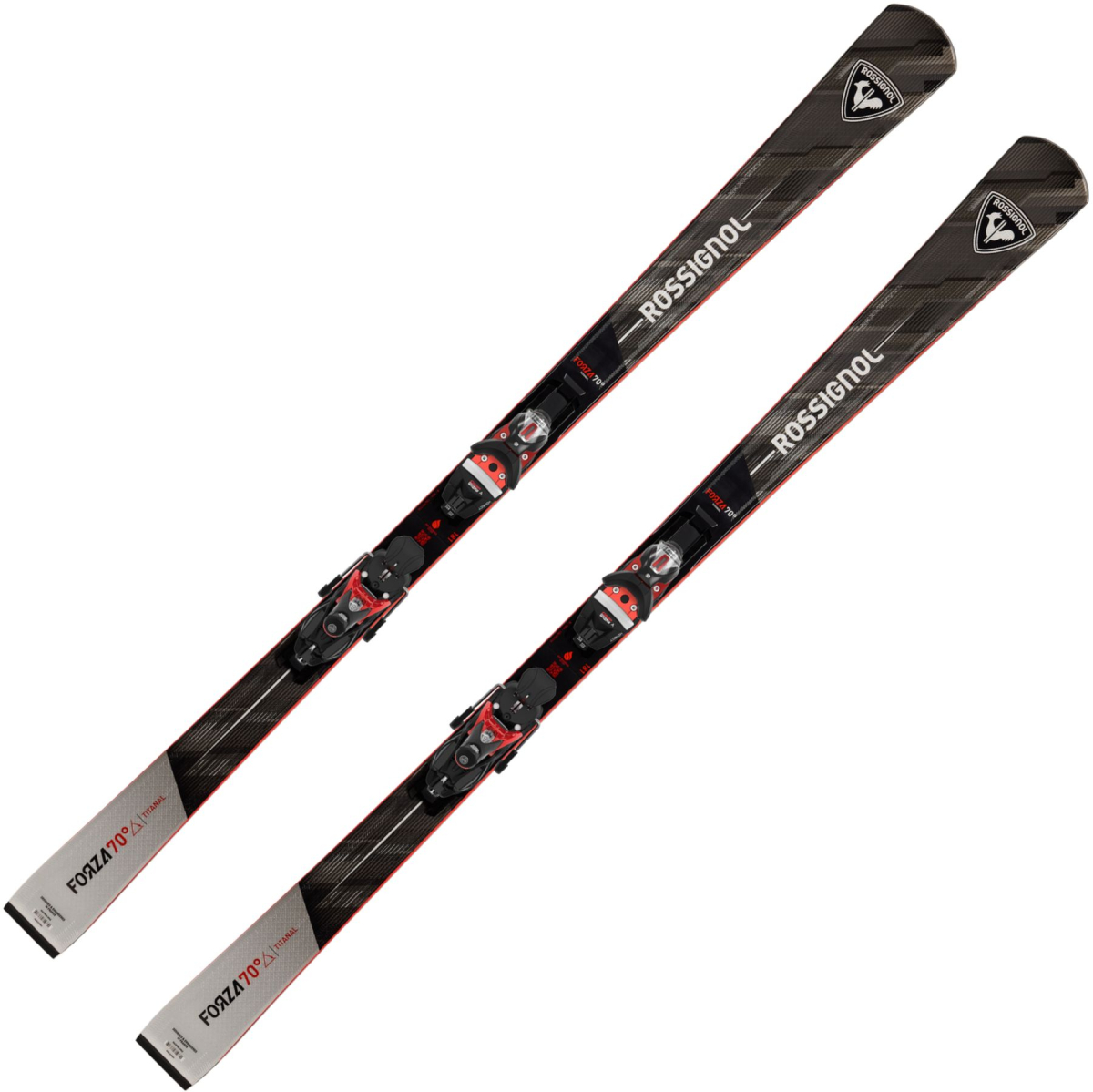 ROSSIGNOL Forza 70 V-TI 25/26 – sportlicher Carving-Ski mit Titanal-Verstärkung, direktem Kantengriff und hoher Stabilität für kraftvolle Schwünge bei Speed