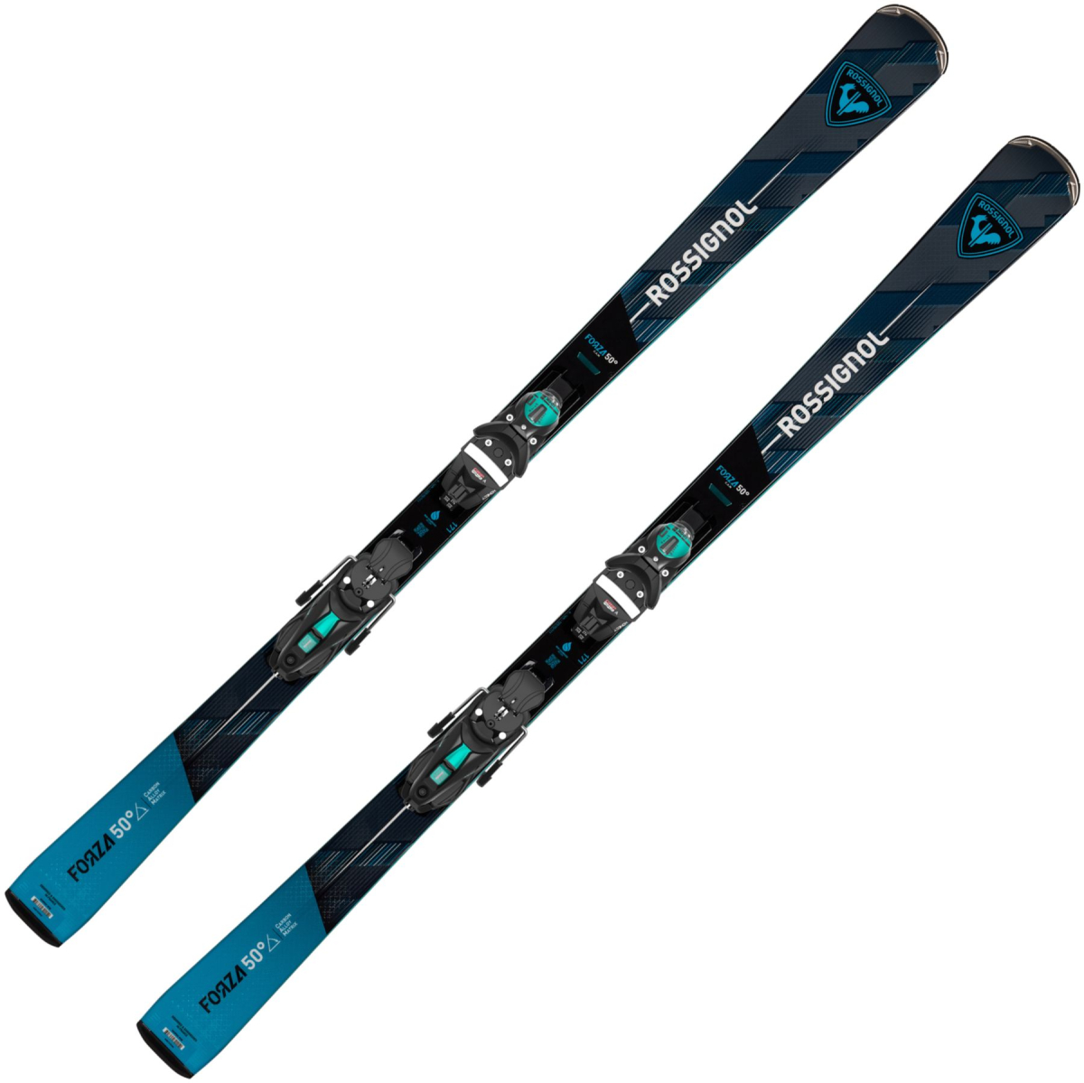 ROSSIGNOL Forza 50 V-CAM 25/26 – leicht kontrollierbarer Carving-Ski mit harmonischem Flex, drehfreudigem Fahrverhalten und fehlerverzeihender Performance