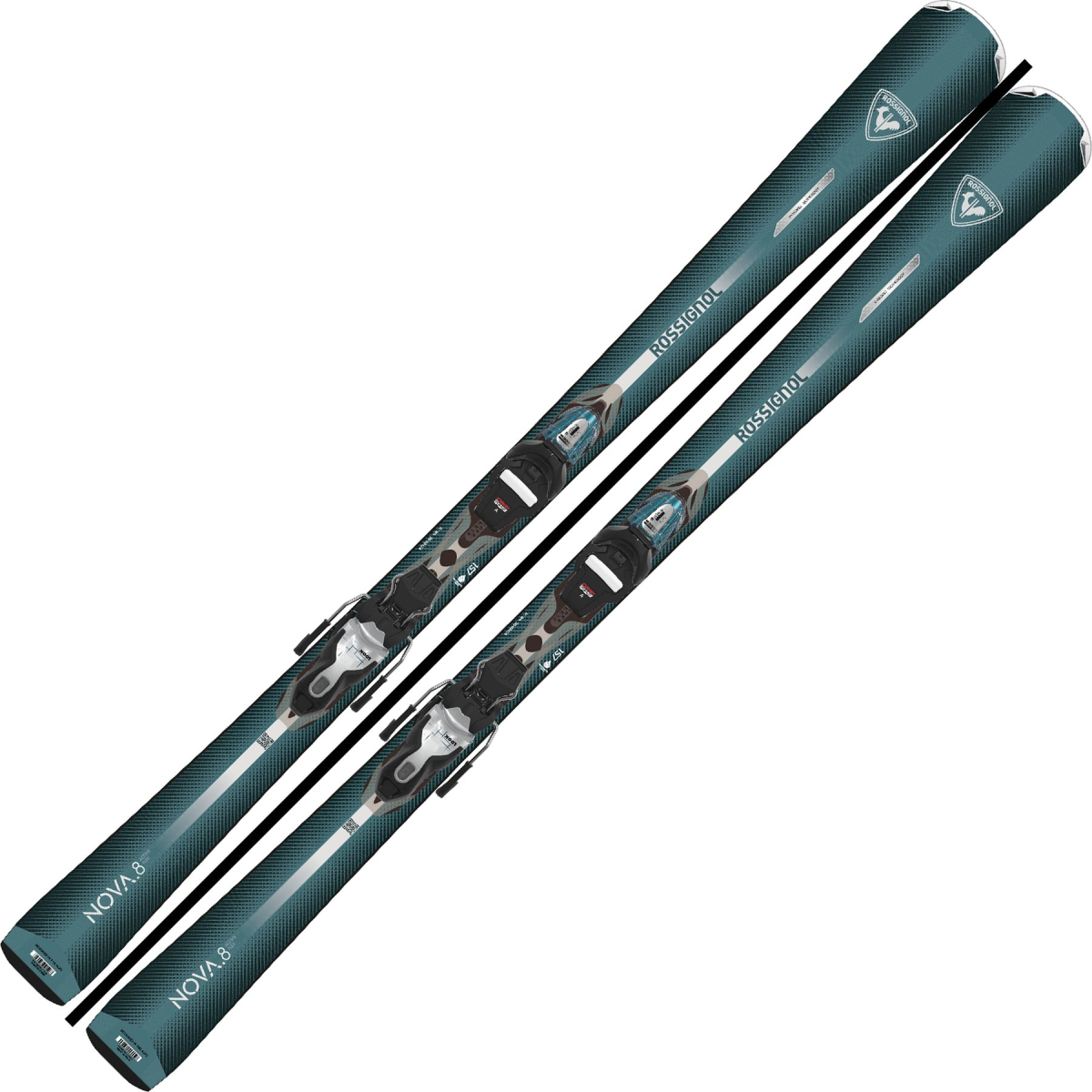 ROSSIGNOL Nova 8  – komfortabler Damen-Carving-Ski mit leichtem Flex, drehfreudiger Geometrie und stabilem Fahrverhalten für genussvolle Schwünge auf der Piste